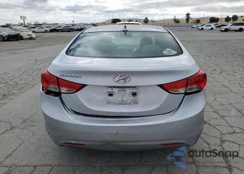 2013 Hyundai Elantra Gls from USA, damaged, VIN 5NPDH4AEXDH370876